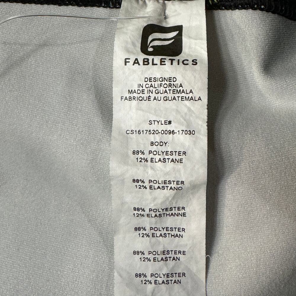 Fabletics Small Define PowerHold Capris Leggings Mid-Rise UPF Pockets Rainforest - Picture 6 of 8